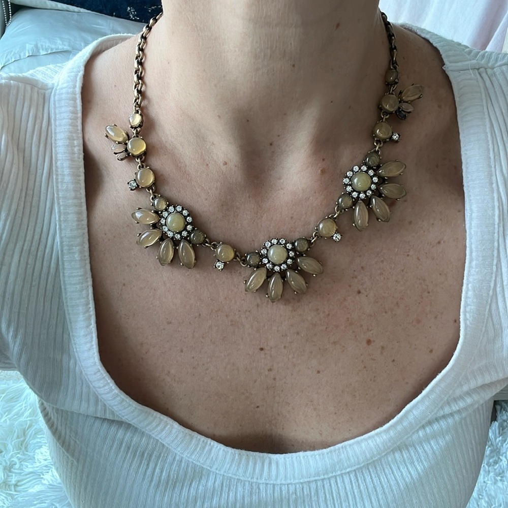 J. Crew antiqued necklace